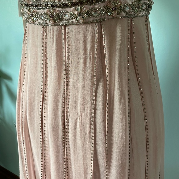 Sue Wong Sequin Flapper Formal Beaded Dress Size 6 NWT - Picture 9 of 15